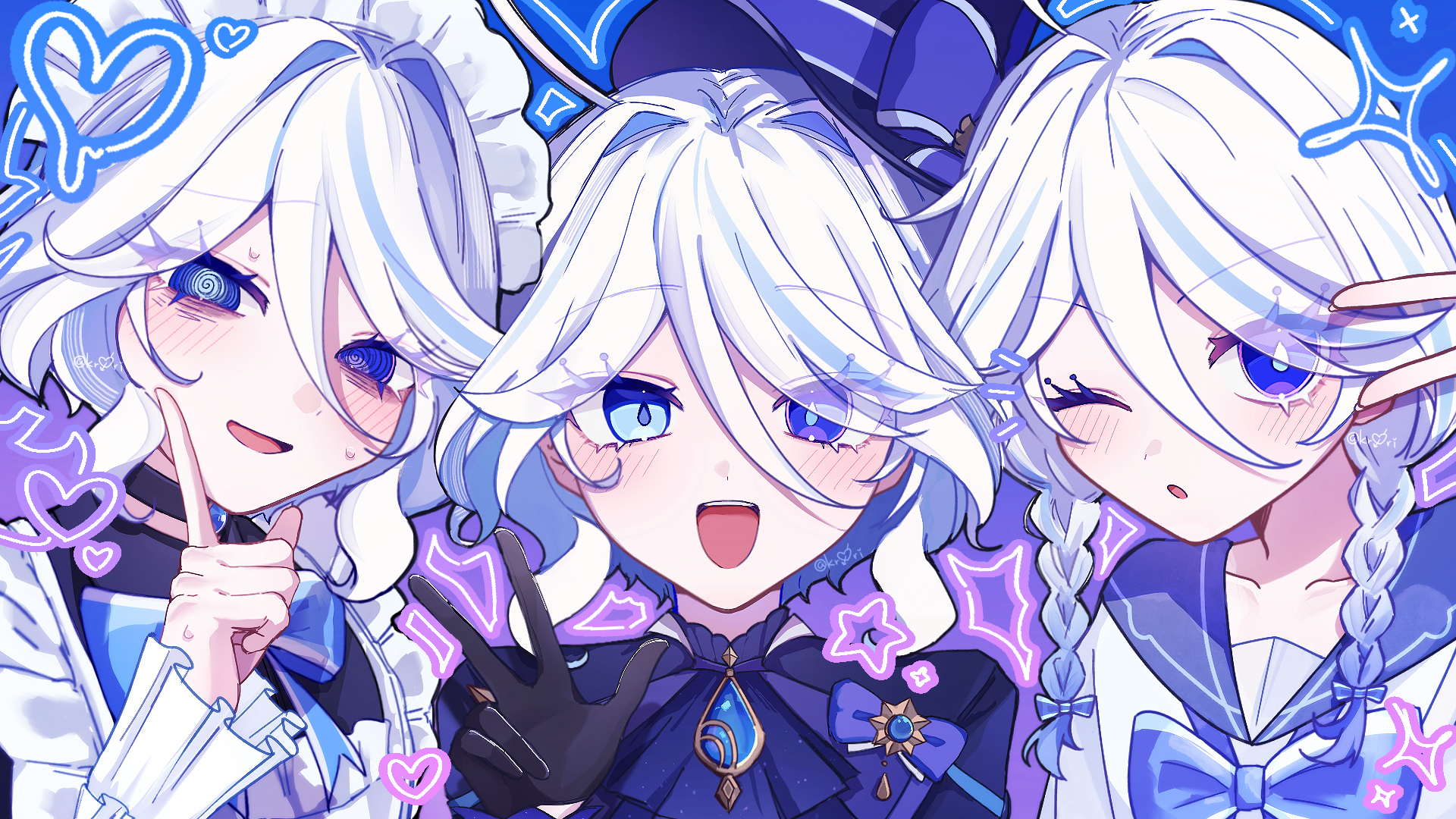 猜想：fuwari顶置